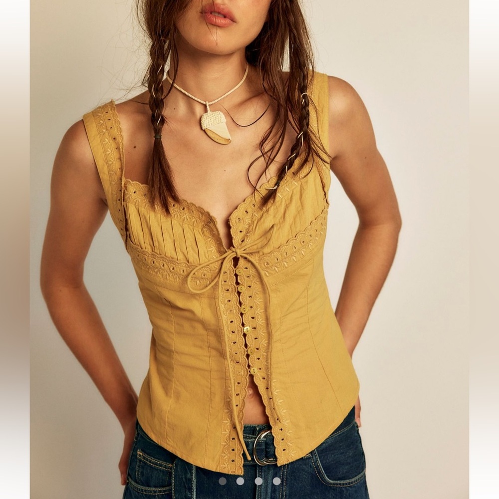 Free People Love Me Not Tank